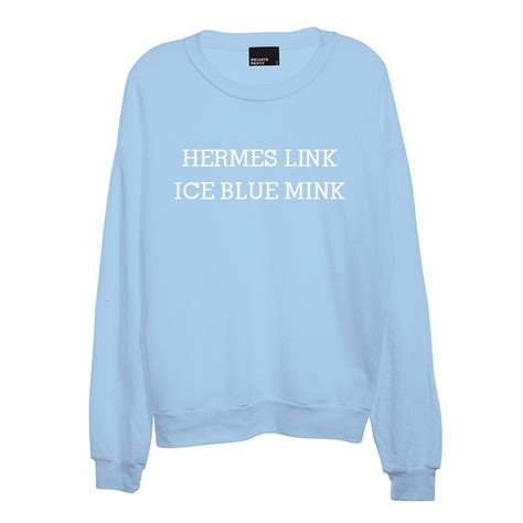 hermes link ice blue mink meaning